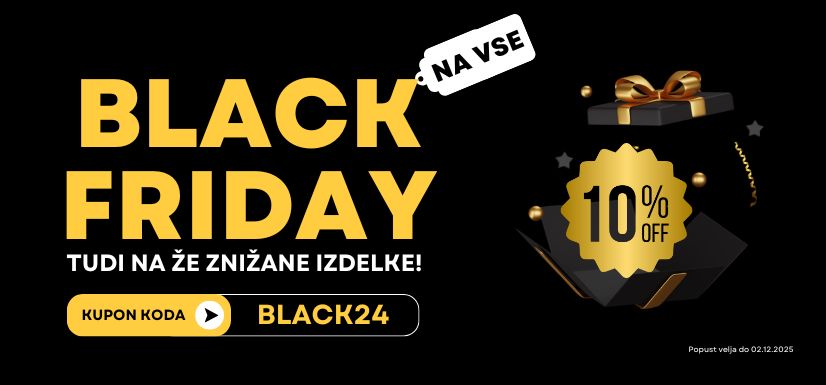 opremisidom promocija black friday desktop izdelek banner SLO